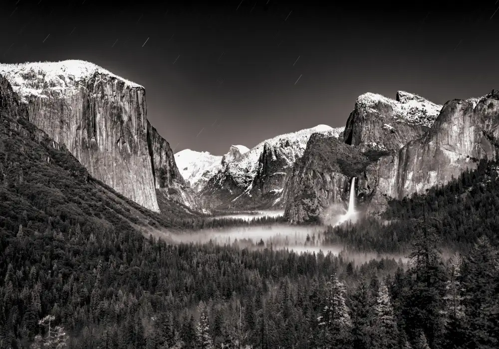 Li, Wanghan: Pohled na tunel - Yosemite