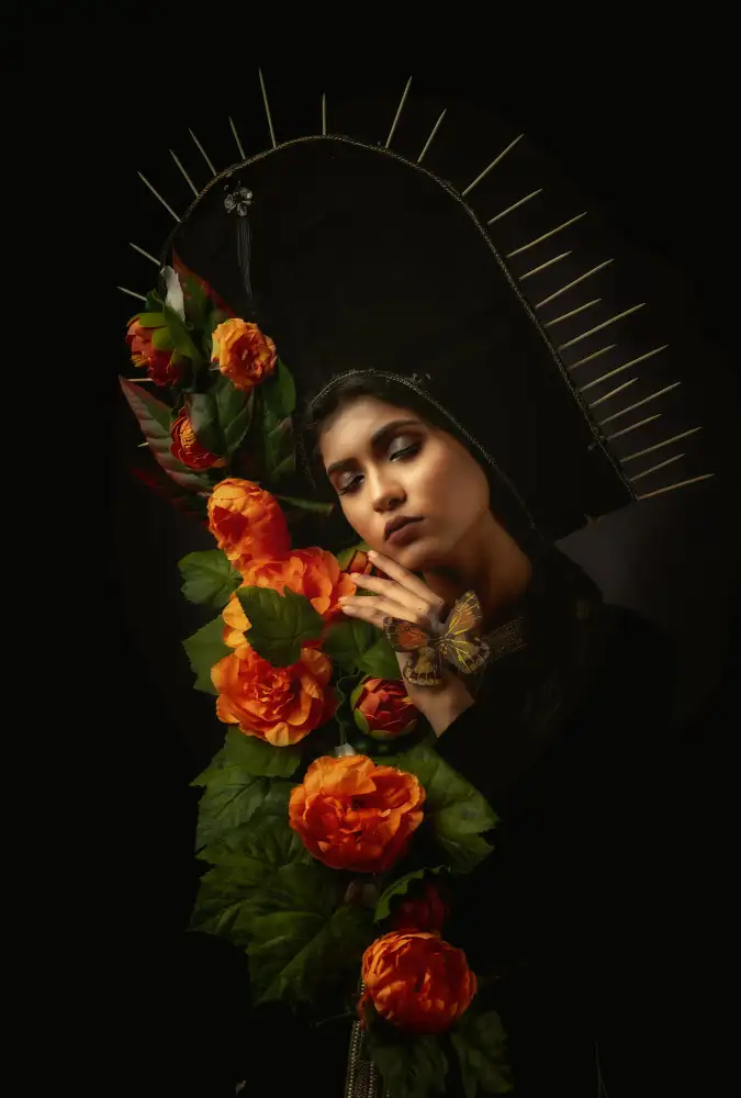 Mahapatra, Santanu: Niña de las flores