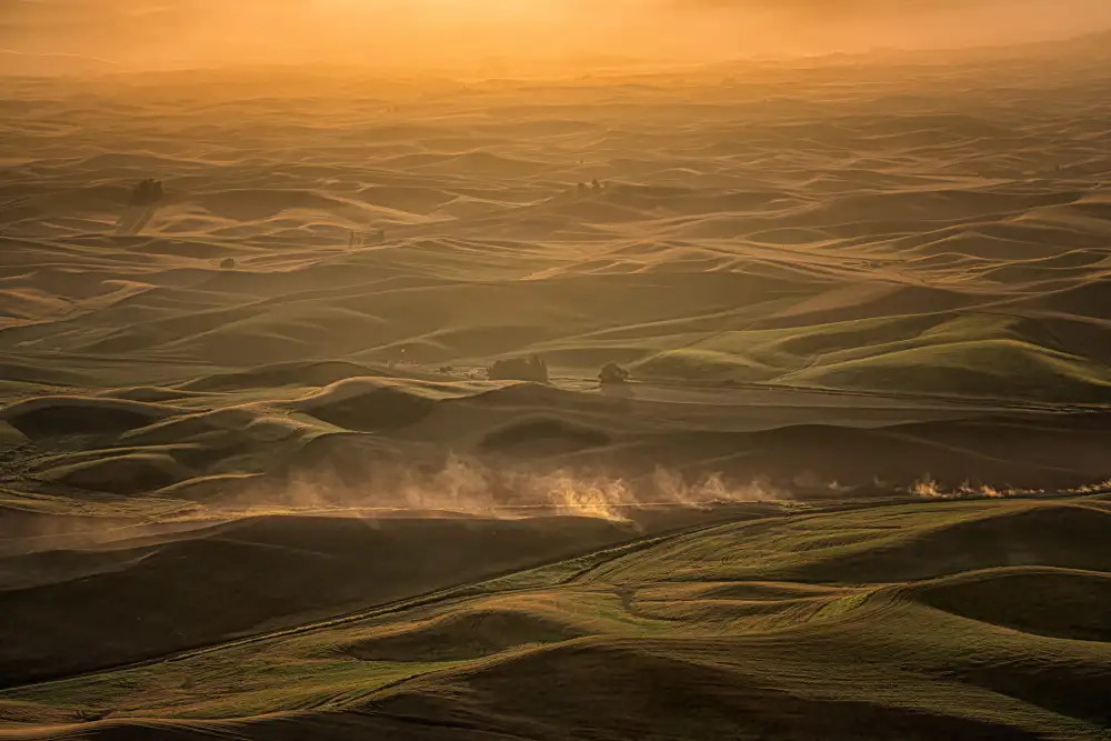 Wang, Ti: La Palouse por la mañana