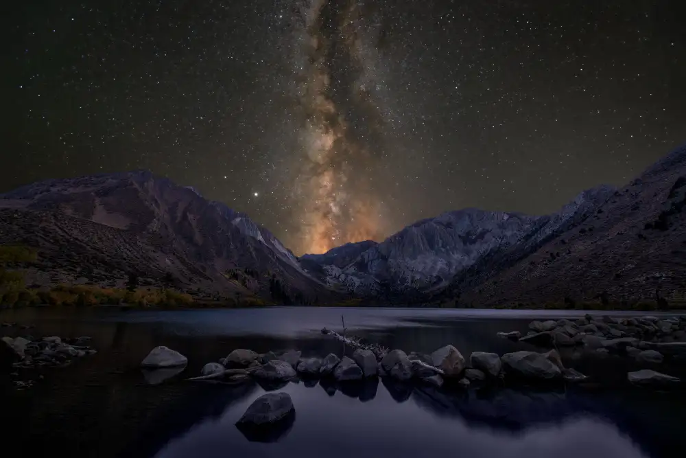 Ji, Shirley: Via Lattea sopra Convict Lake