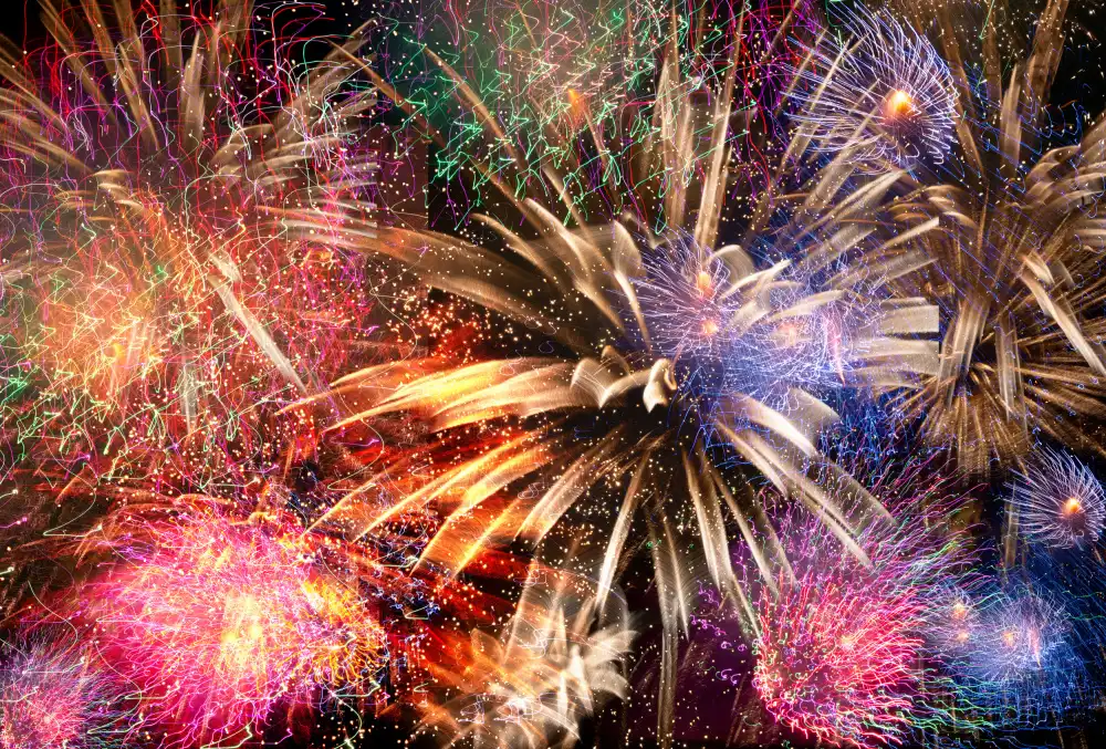 TANEDA, TOSHIO: fireworks dance