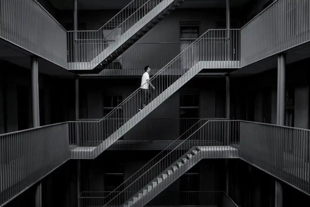 Hoog, de Roelof: À l'étage