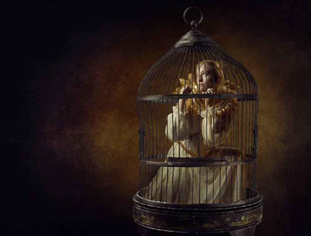 Mighorst, Ineke: En cage.