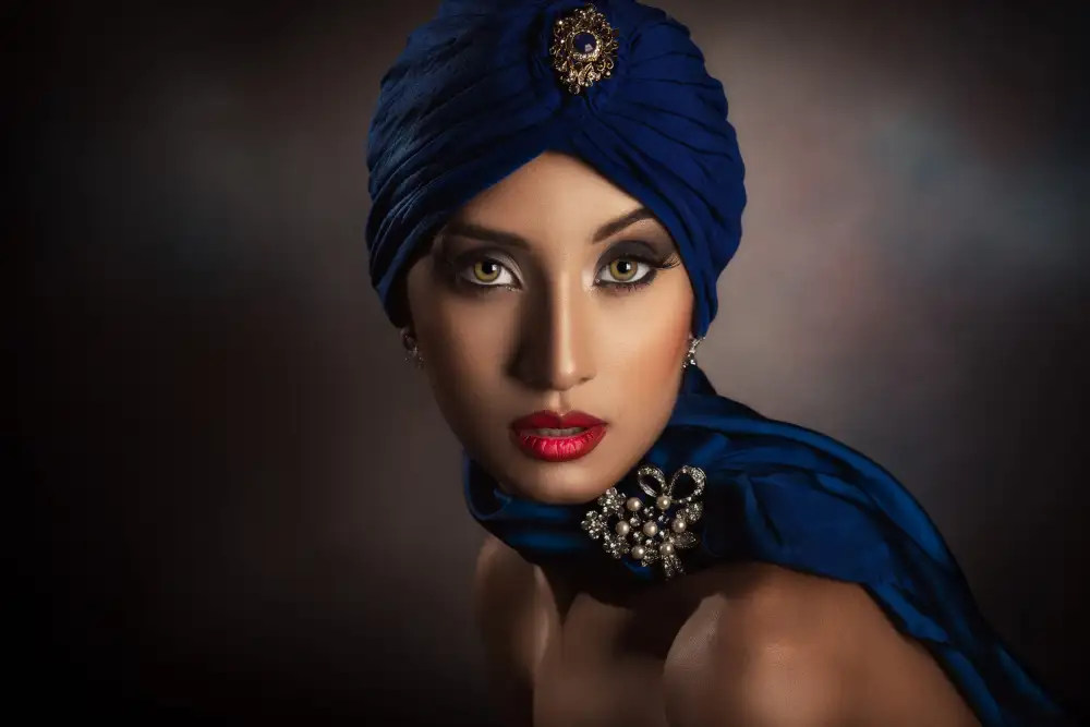 Tambè, Peppe: la chica de azul