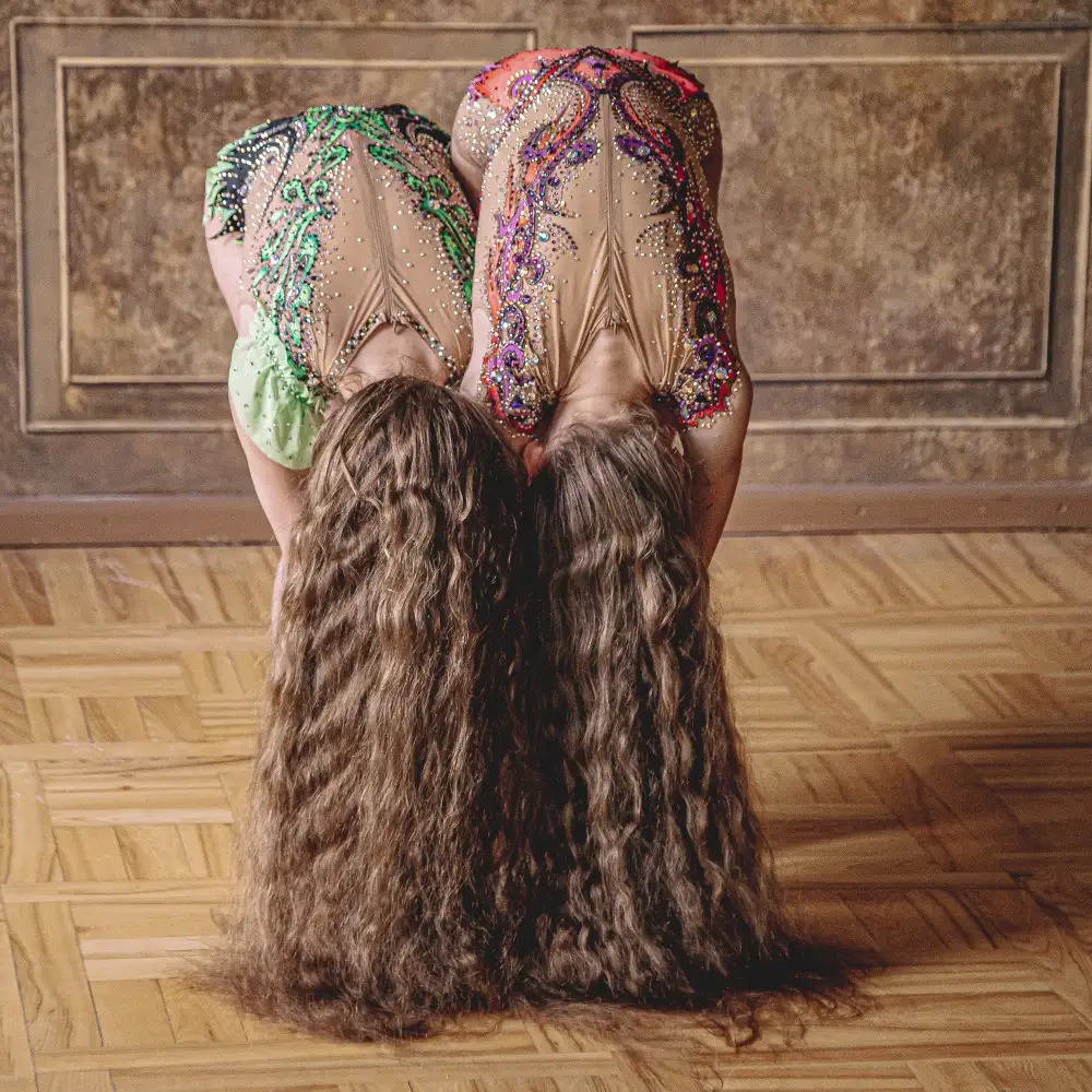 Zvagina, Dzintra: Cheveux doubles