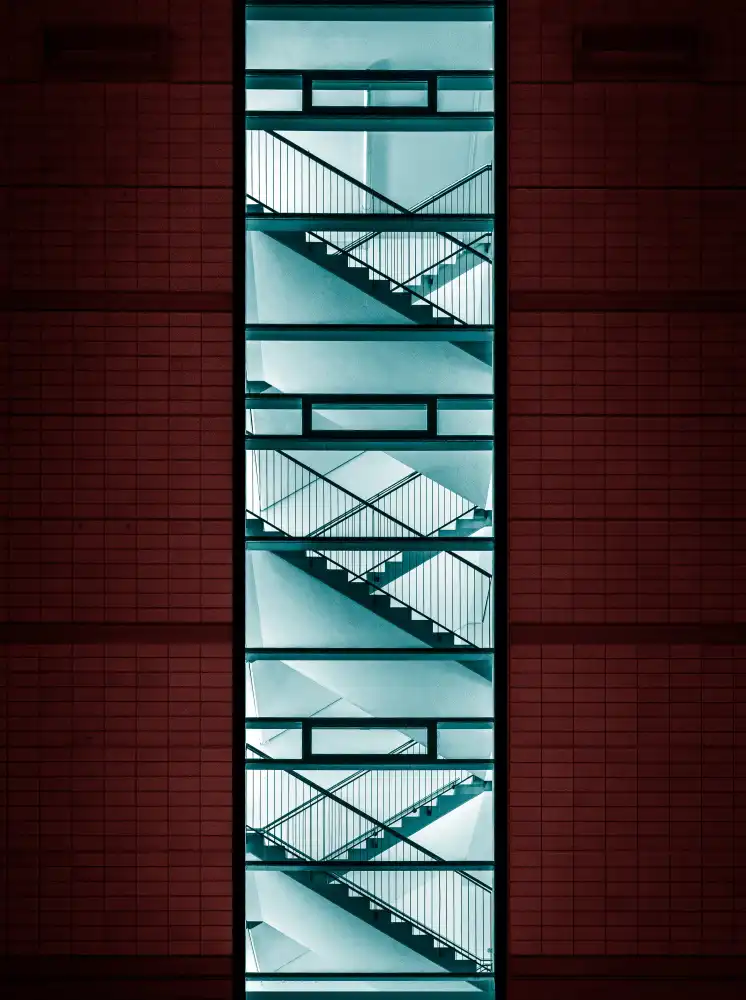 Reichelt, Dieter: Treppe
