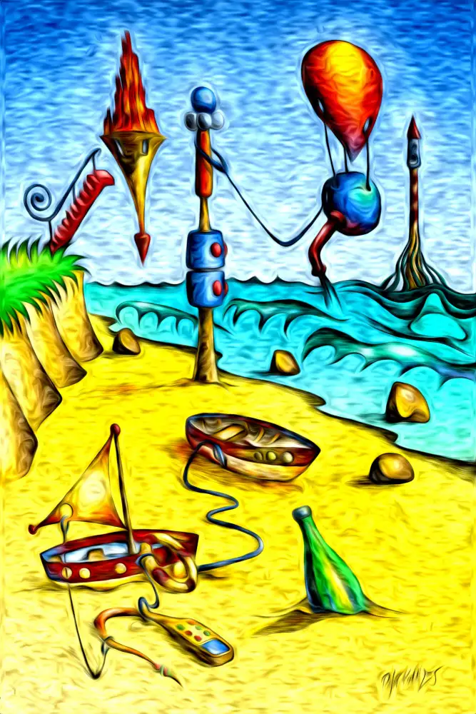 Kulik, Rafal: Surreal fable - on the beach