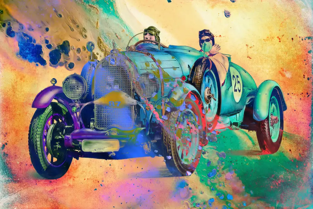 Kulik, Rafal: Vintage car 1