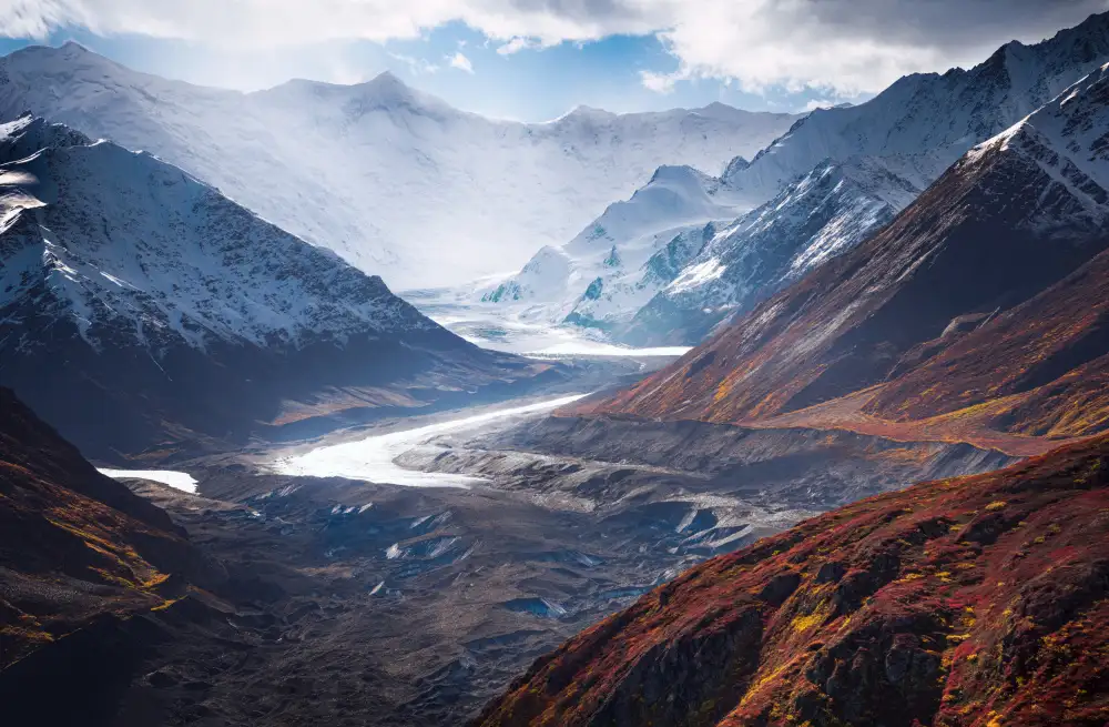 Wei, and Siyu: L'Alaska passe de l'automne à l'hiver