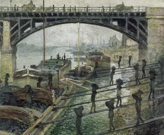 Monet, Claude: Uhelné doky