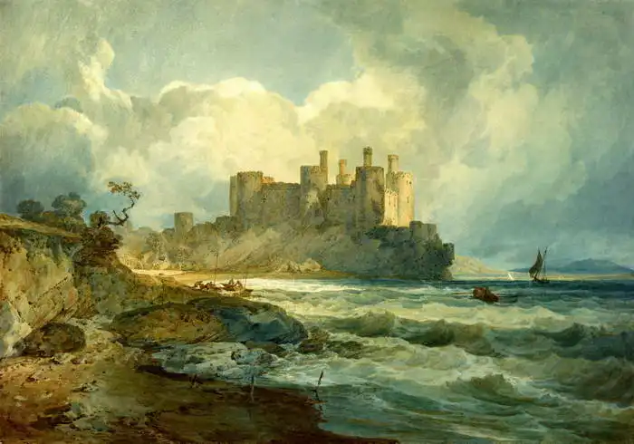 Turner, William: Conway (hrad)