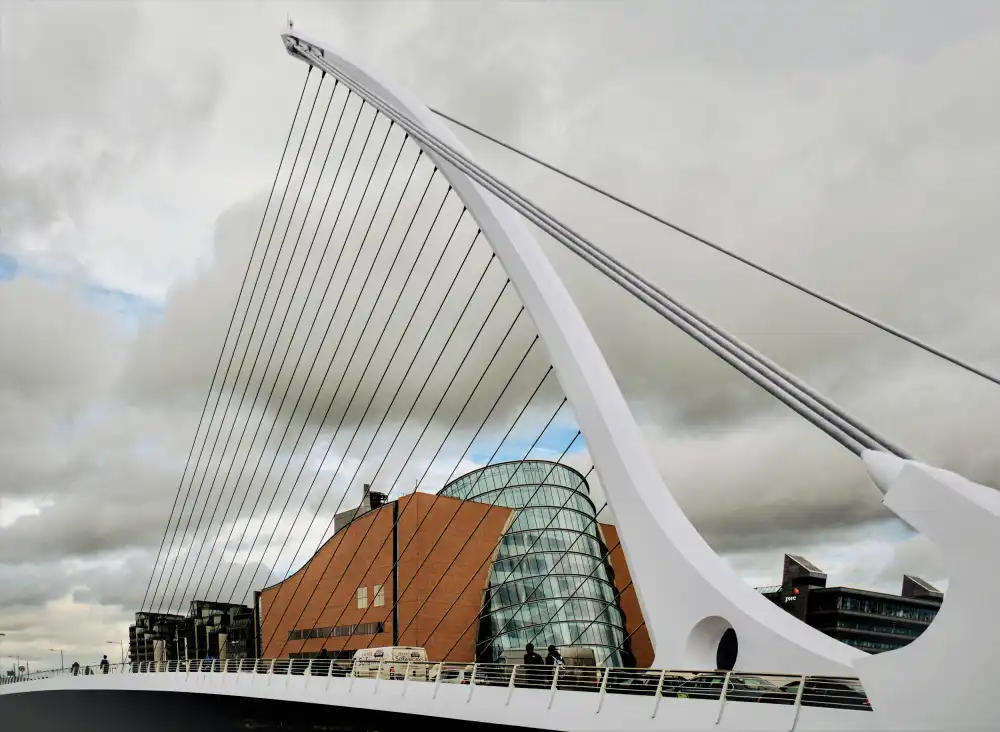 Orbach, Arnon: Ponte Samuel Bekett di Calatrava - Dublino Irlanda