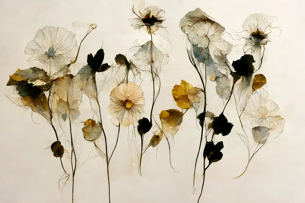 Treechild: Belles fleurs sèches