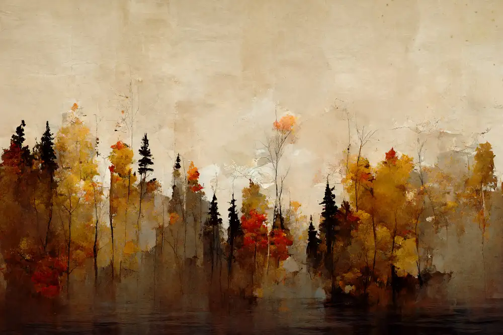 Treechild: Une forêt en automne