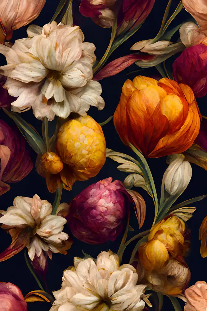 Treechild: Fleurs romantiques