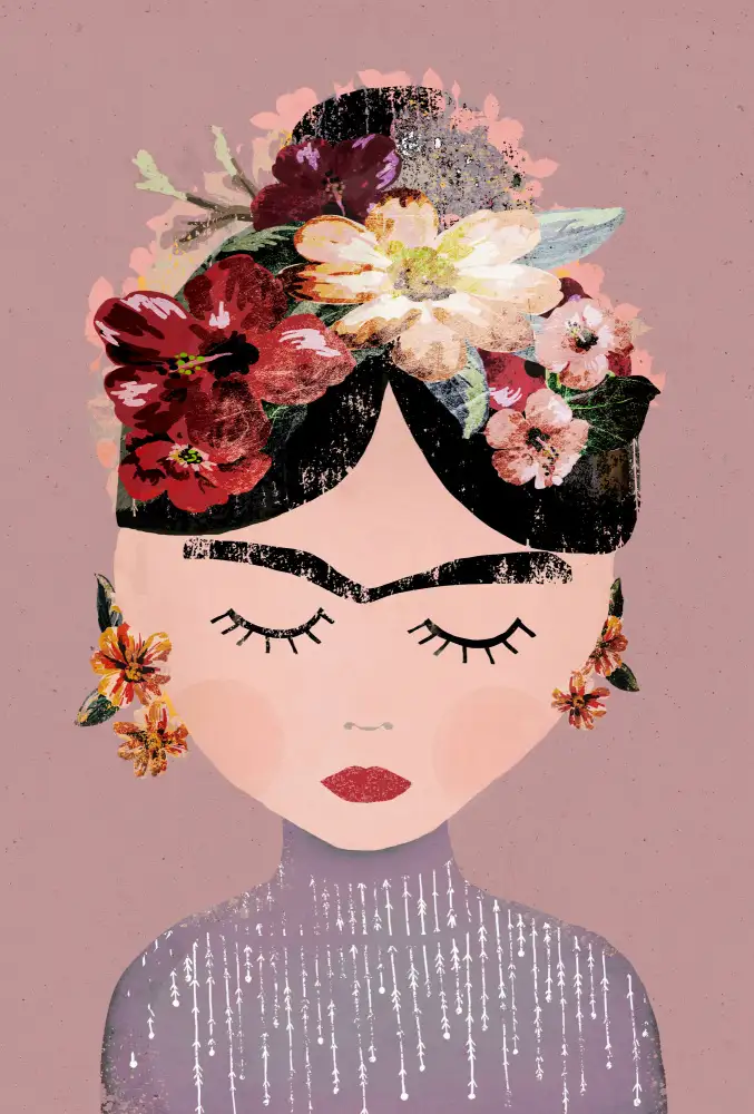 Treechild: Frida (version pastel)