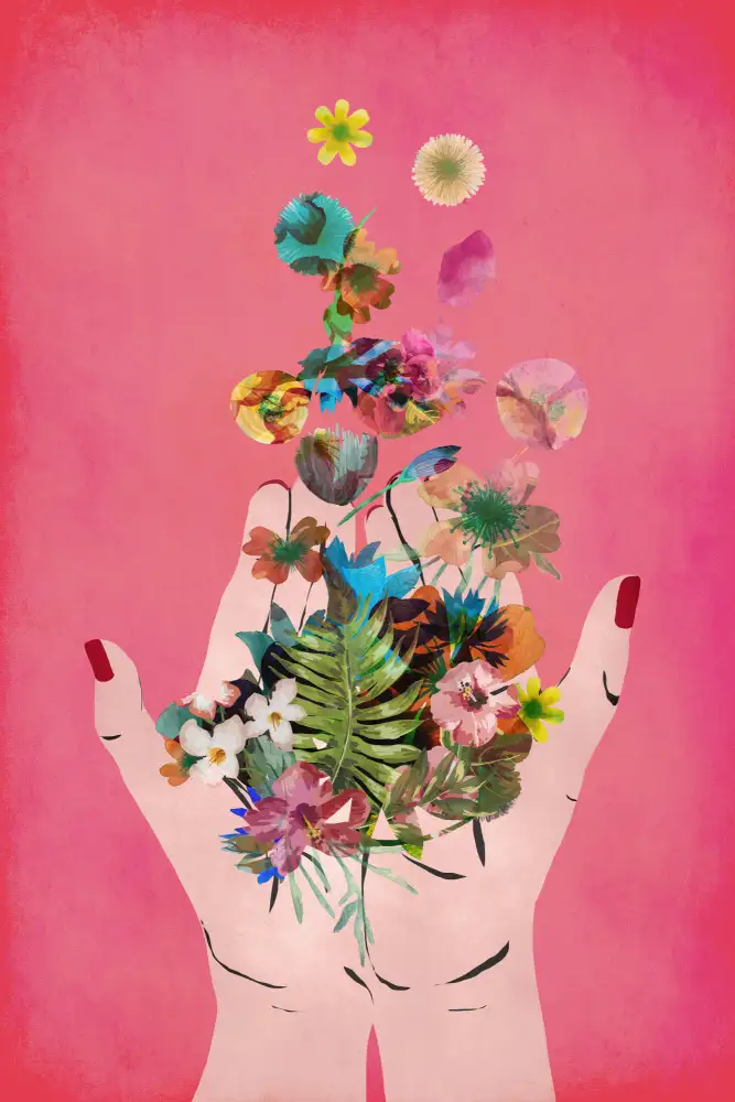 Treechild: La main de Frida (version rose)