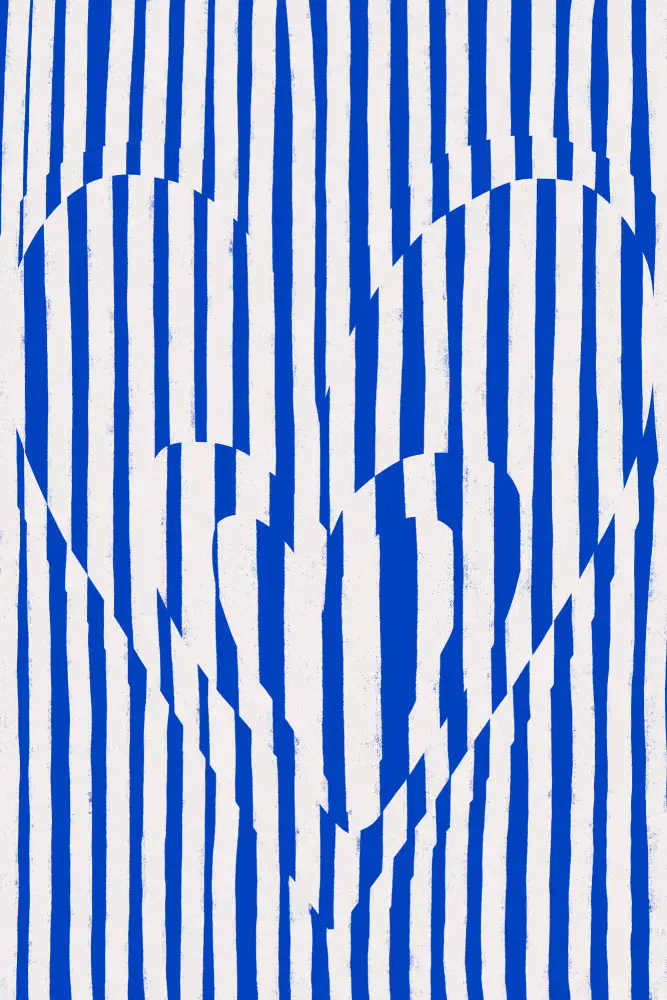 Treechild: Herzen (blaue Version)