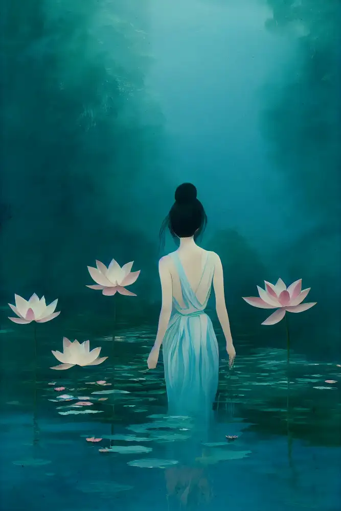 Treechild: In The Pond