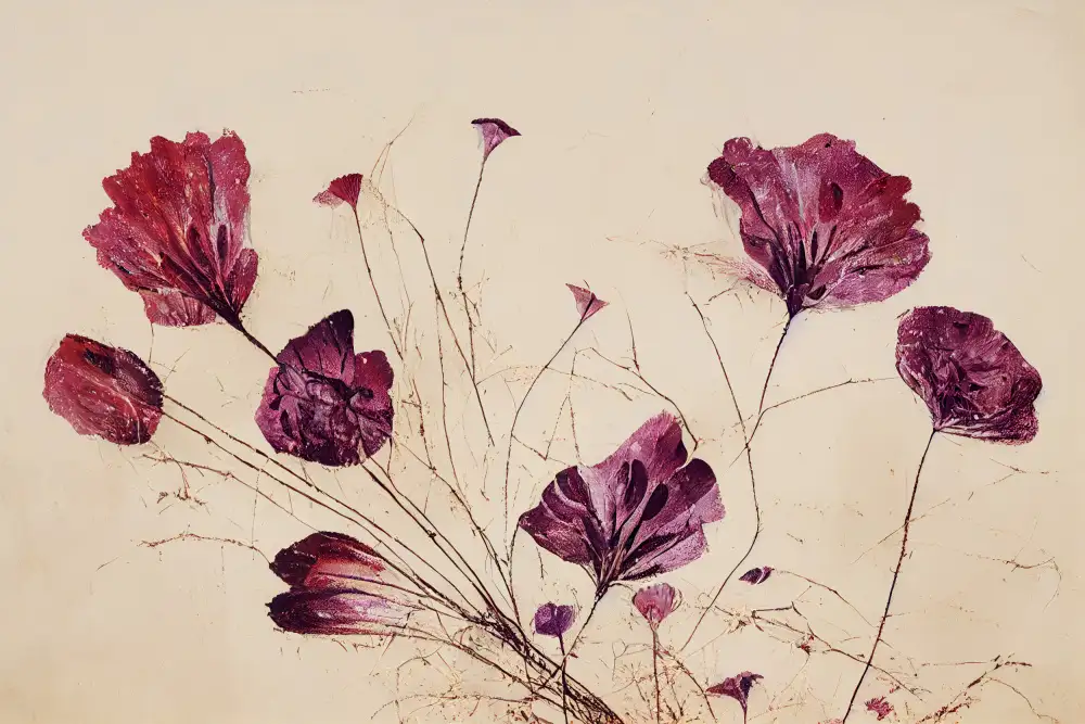 Treechild: Fleurs pourpres