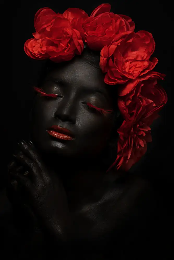 DAS, CHANDRA JAYATU: PORTRAIT ROUGE