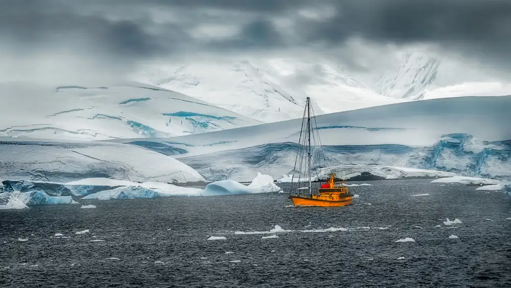 Wei, and Siyu: Un voilier en Antarctique