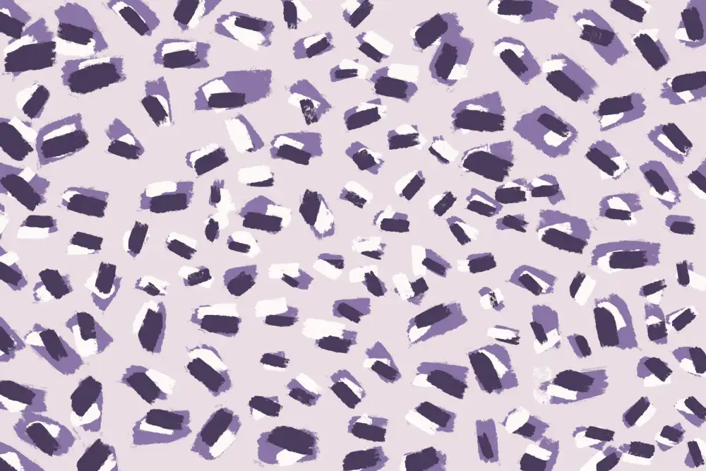 Treechild: Verstreutes Muster mit kleinen violetten Strichen