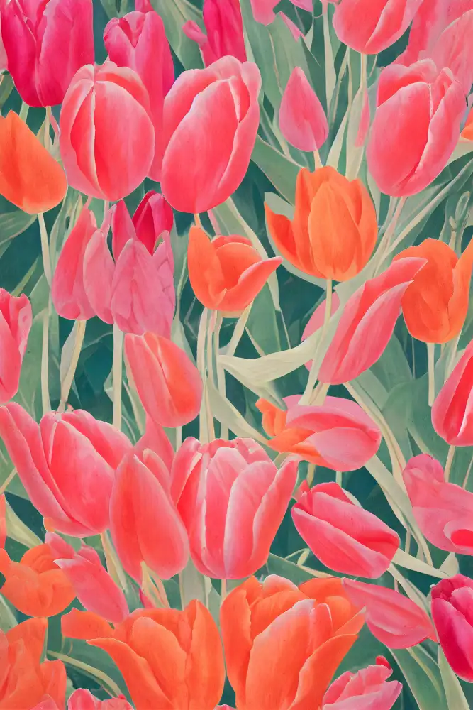 Treechild: Tulipes roses