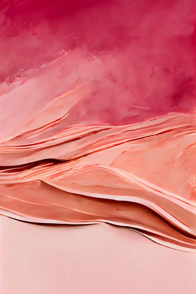Treechild: Abstrakte dicke rosa Farbe