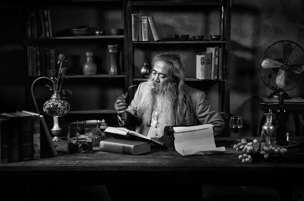 Bunjamin, Antonyus: Studiando