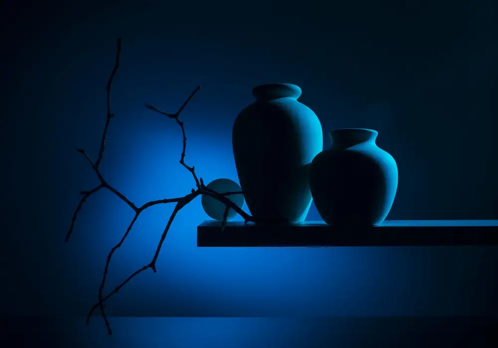Popov, Evgeniy: A study in blue tones