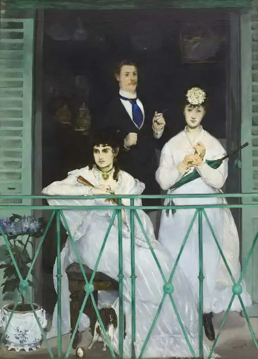Manet, Edouard: Na balkóně
