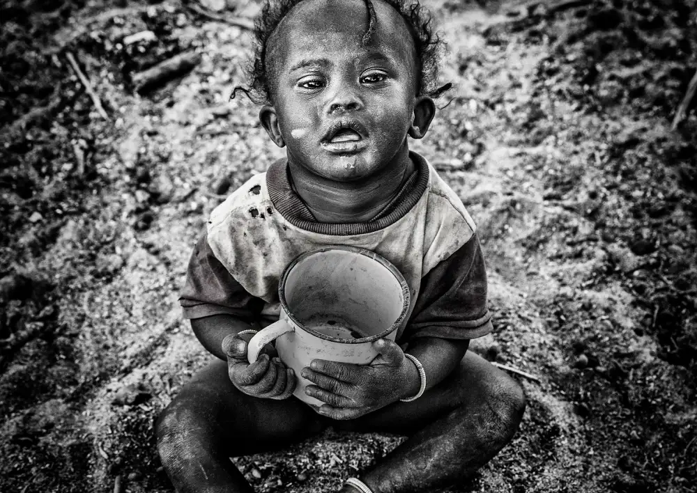 Garmendia, Inazio Joxe: Tribù Samburu bambino-I - Kenya