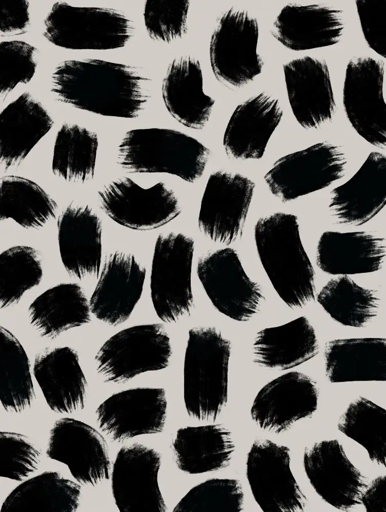Treechild: Schwarze Pinselstriche