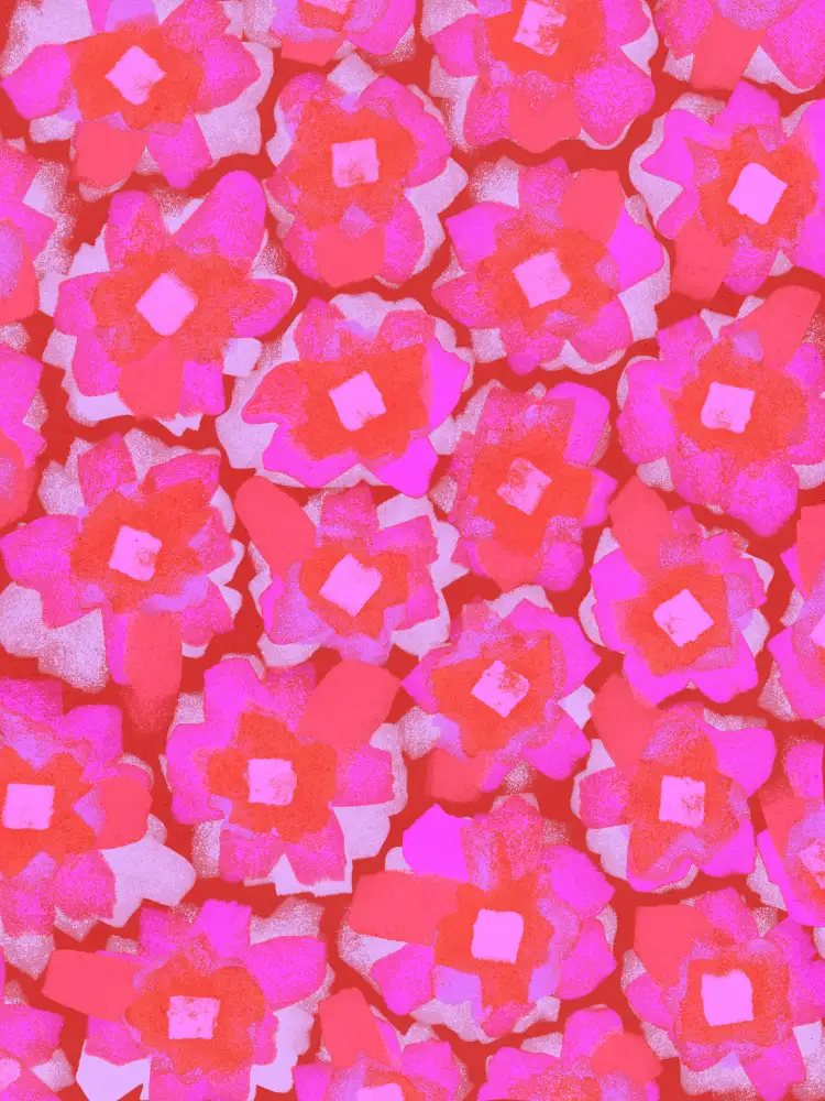Treechild: Jolies fleurs roses