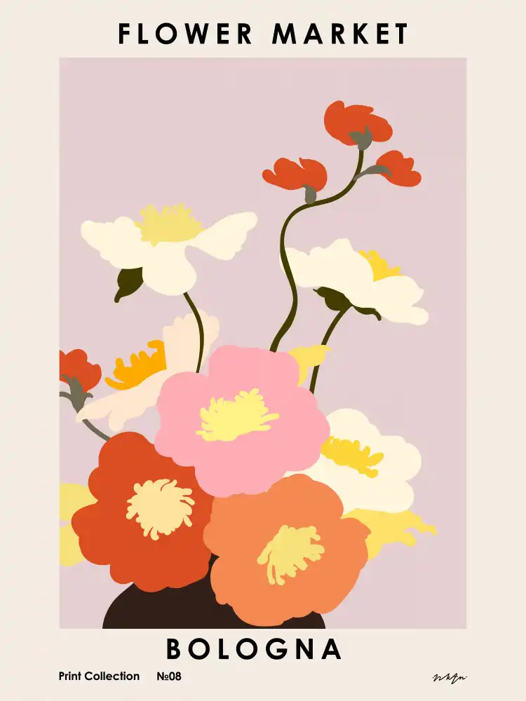 NKTN: Marché aux fleurs. Bologne