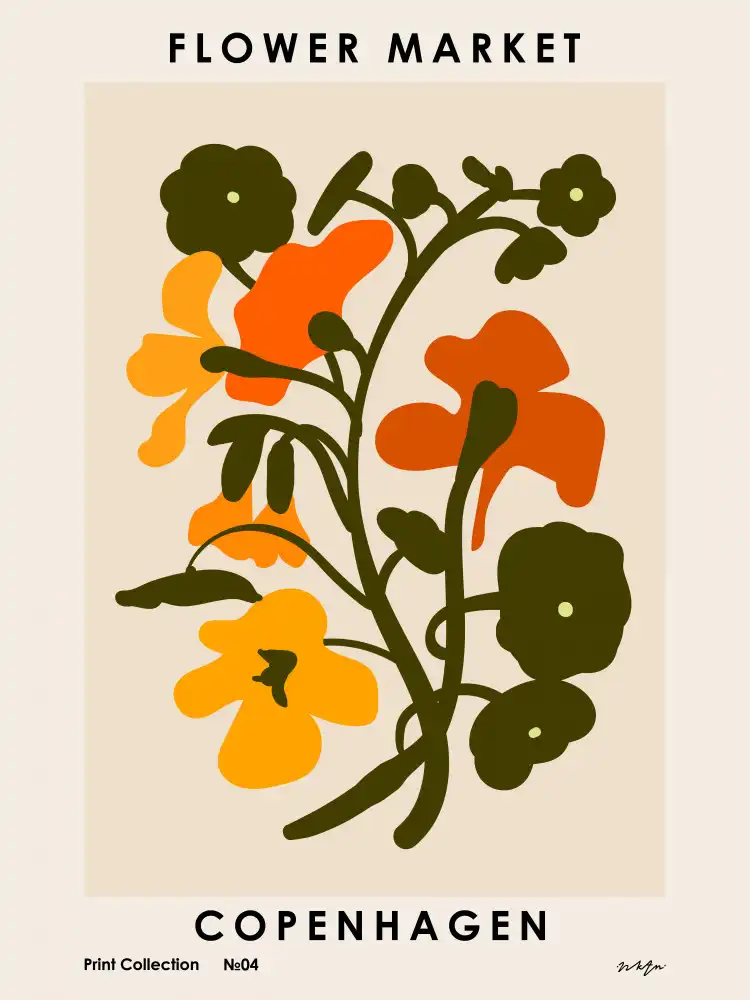 NKTN: Marché aux fleurs. Copenhague