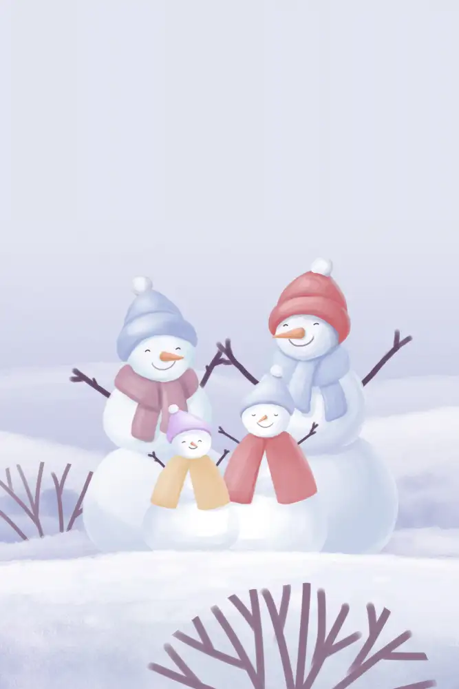 Thai, Xuan: Snowman Family Animated