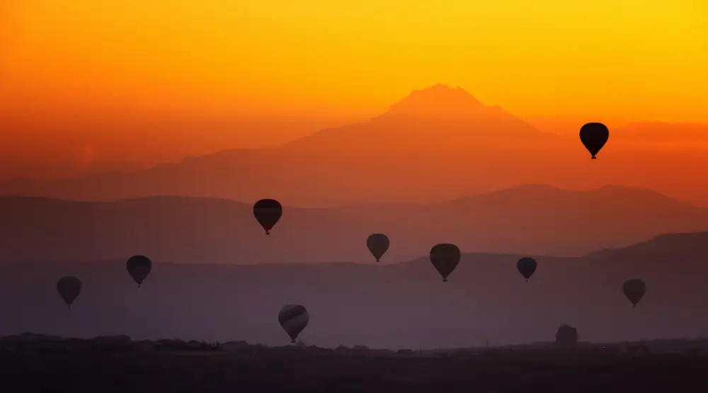 Kortan, Merthan: Sonnenuntergang in Kappadokien...