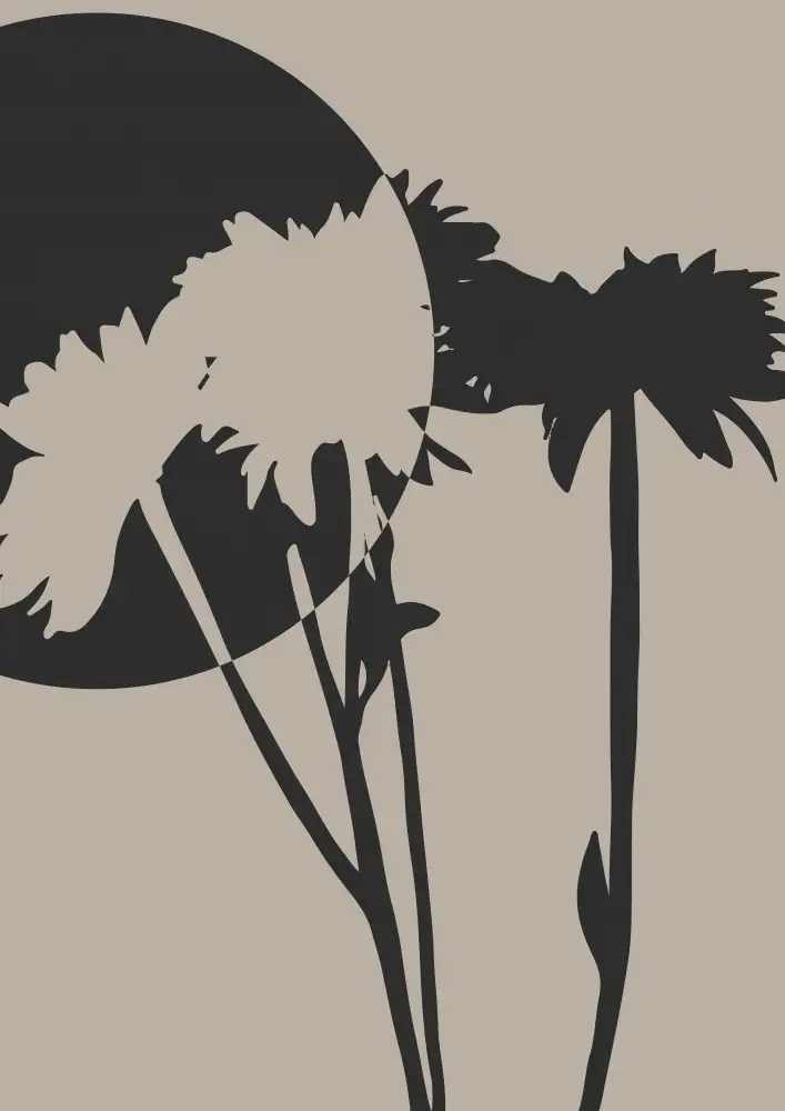 Ünsoy, Eda: Abstrakte Blume 01