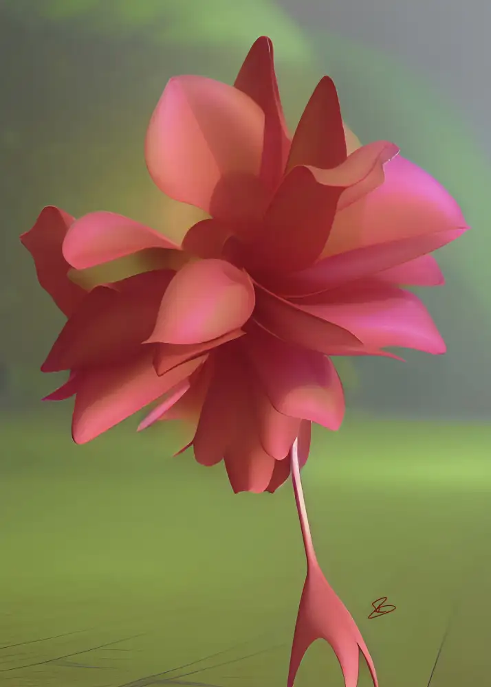 Day, Ruth: Spazierende Blume