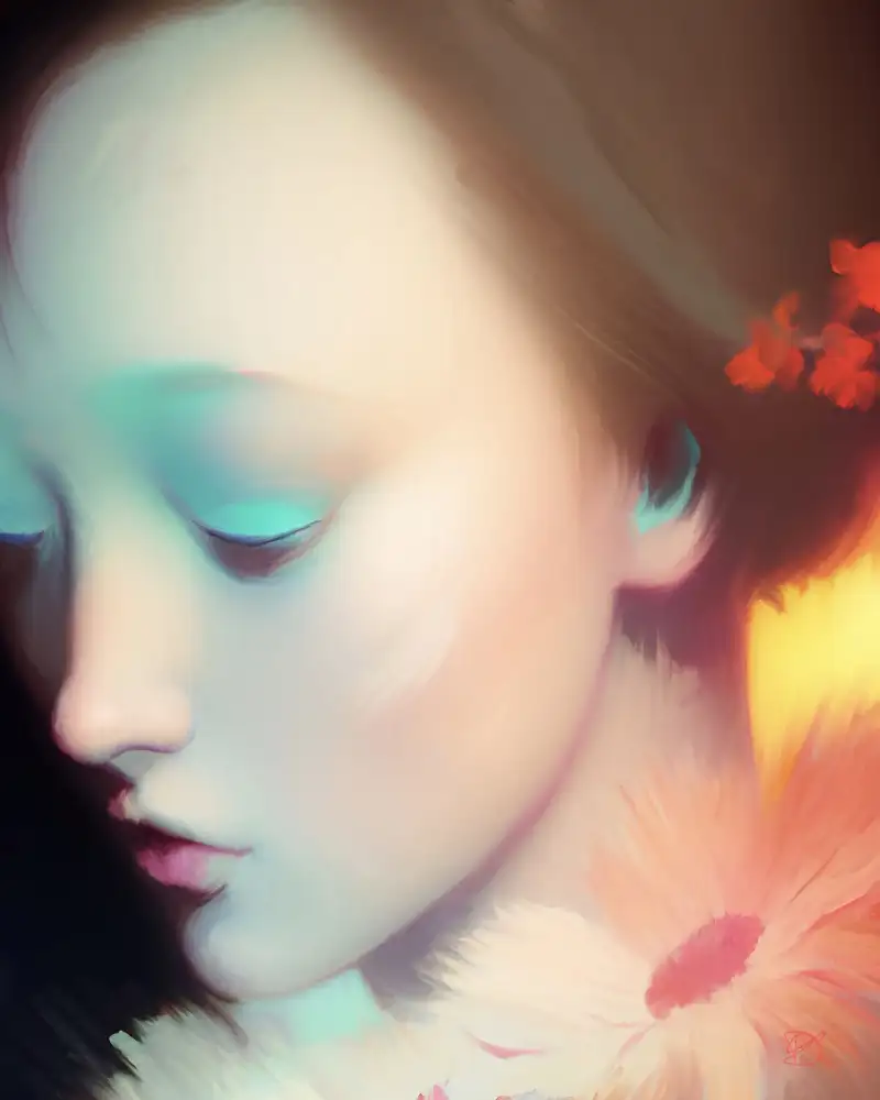Day, Ruth: Girl with Daisies