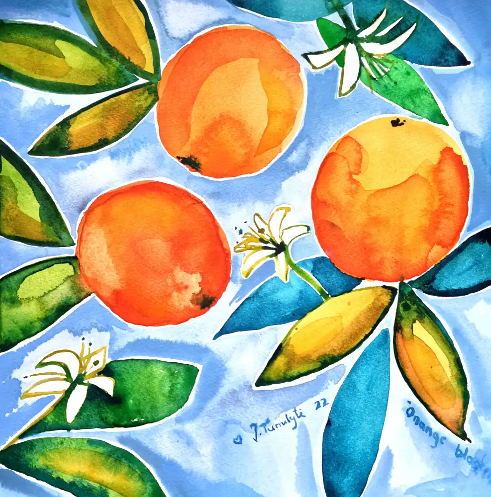 Belickienė, Julija: Oranges Blooming
