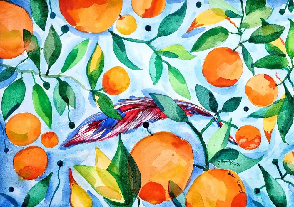 Belickienė, Julija: Orange Blue