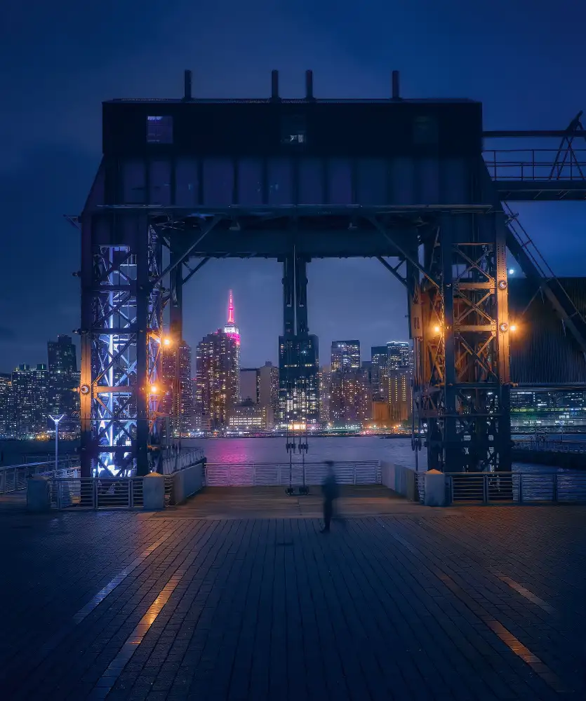 Huertas, Garcia Helena: Se promener dans Dumbo la nuit