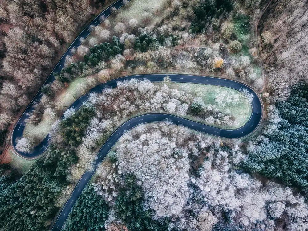 Krier, Guy: winter road