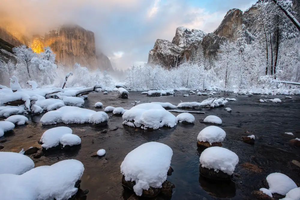 Xie, April: Fresh Snow at Yosemite