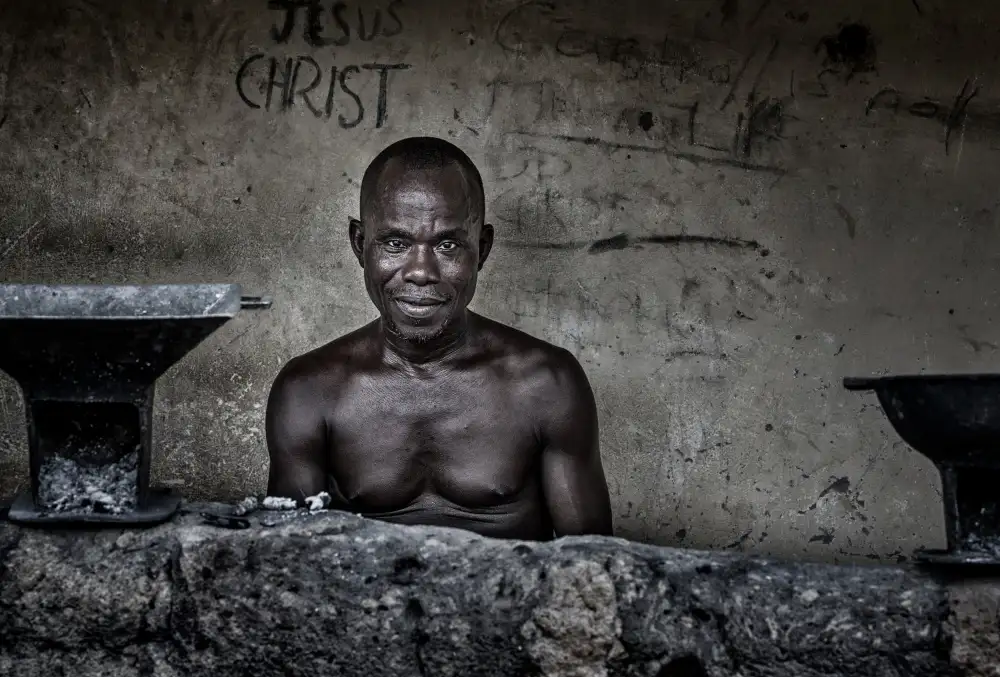 Garmendia, Inazio Joxe: Un uomo del Ghana