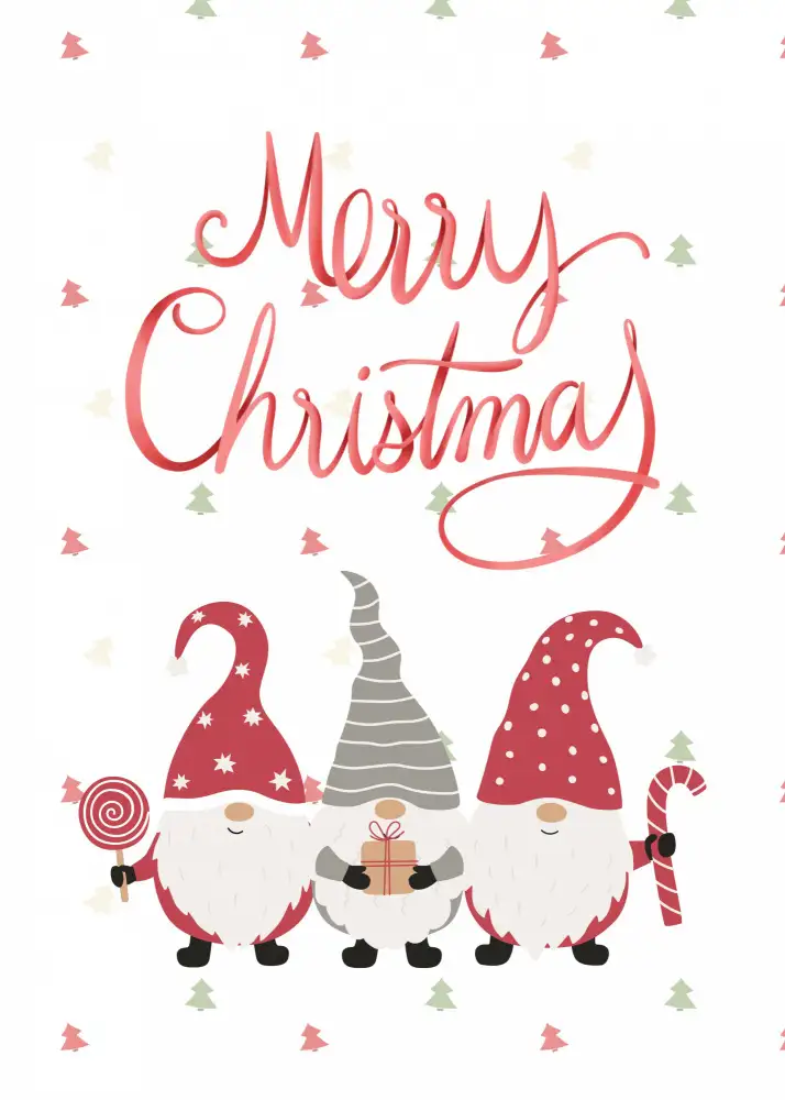 N., Kristina: Merry Christmas Gnomes
