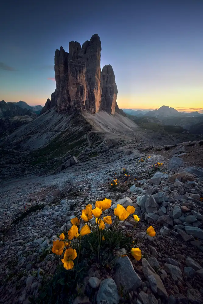 Gayan, Ricardo: Atardecer en Dolomitas